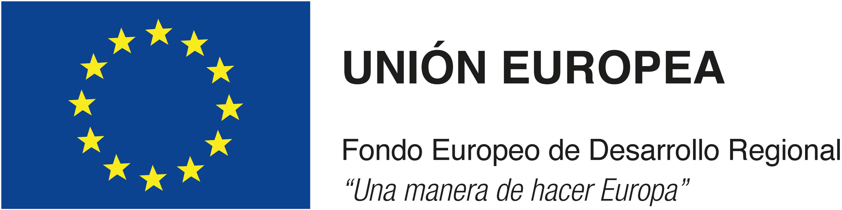 Logo Fondo Europeo de Desarrollo Regional