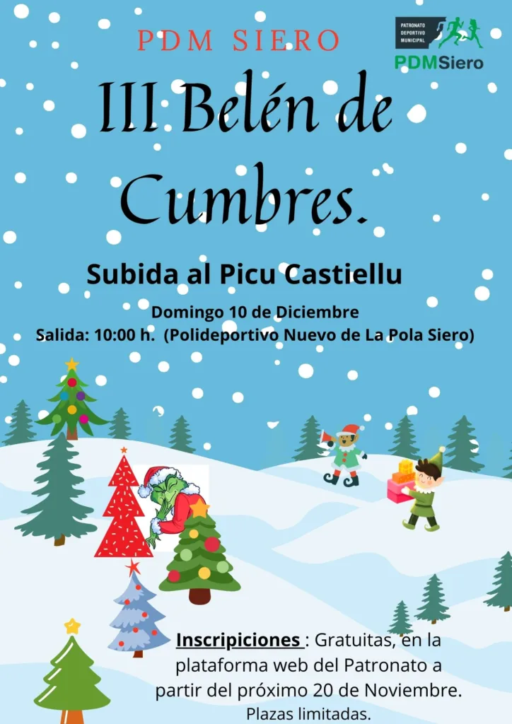 Cartel para la actividad III Belén de Cumbres