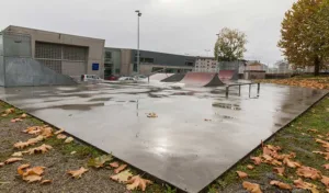 Foto del Polideportivo de Lugones