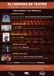 XLI Semana de teatro de La Pola Siero