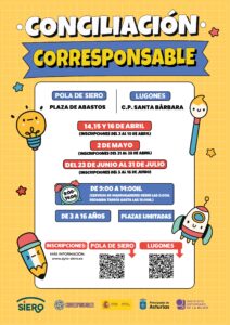 El Ayuntamiento de Siero abre plazo de inscripción para actividades organizadas dentro del Plan Corresponsables