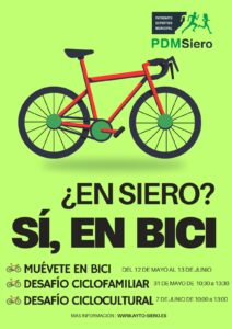 ¿En Siero? Sí, en bici