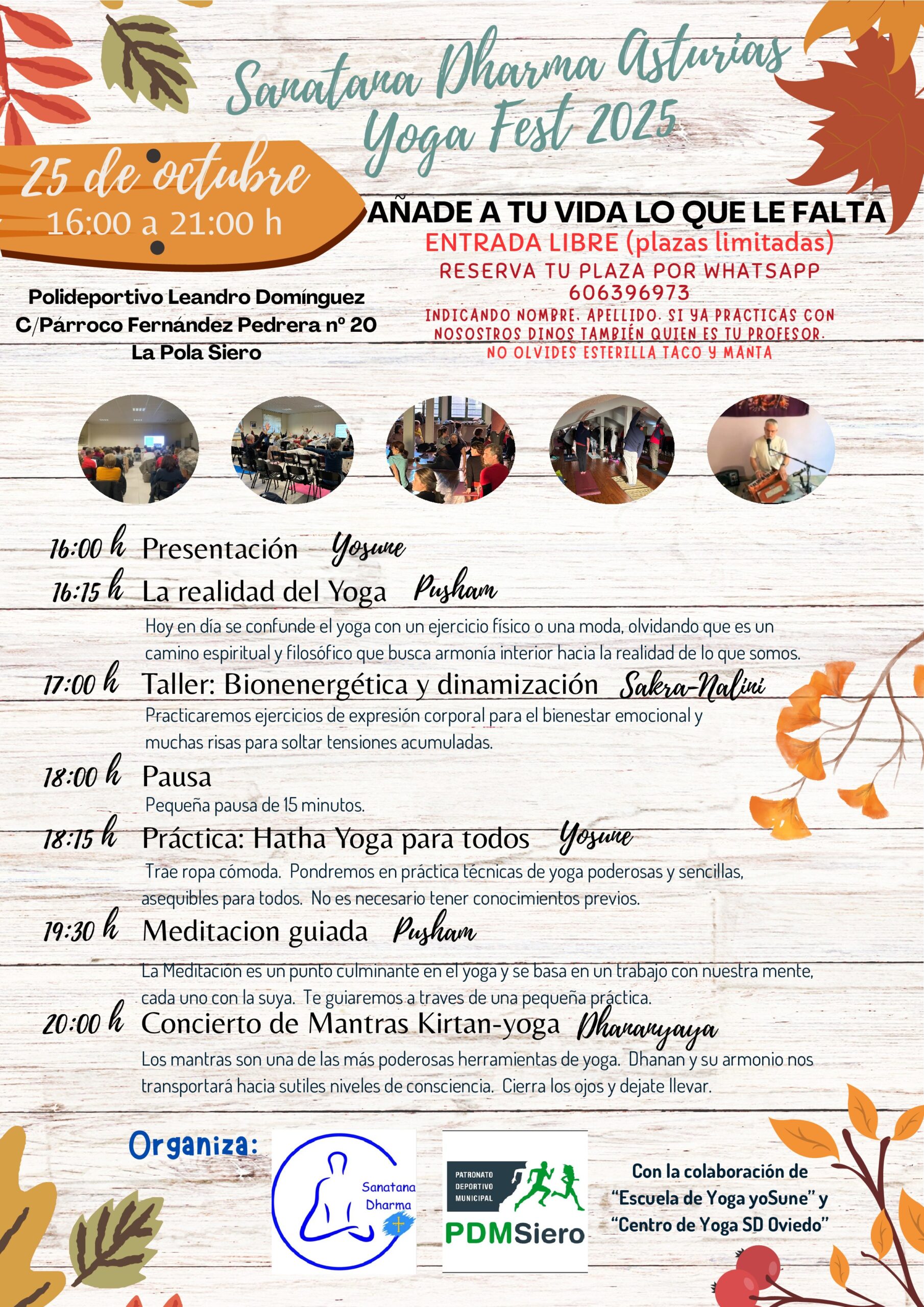 Sanatana Dharma Asturias Yoga Fest 2025