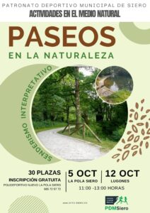 🌿 ¡Paseos en la Naturaleza en Siero! 🌿