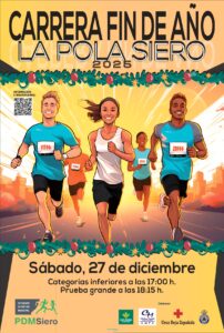 Carrera de Fin de Año en La Pola Siero