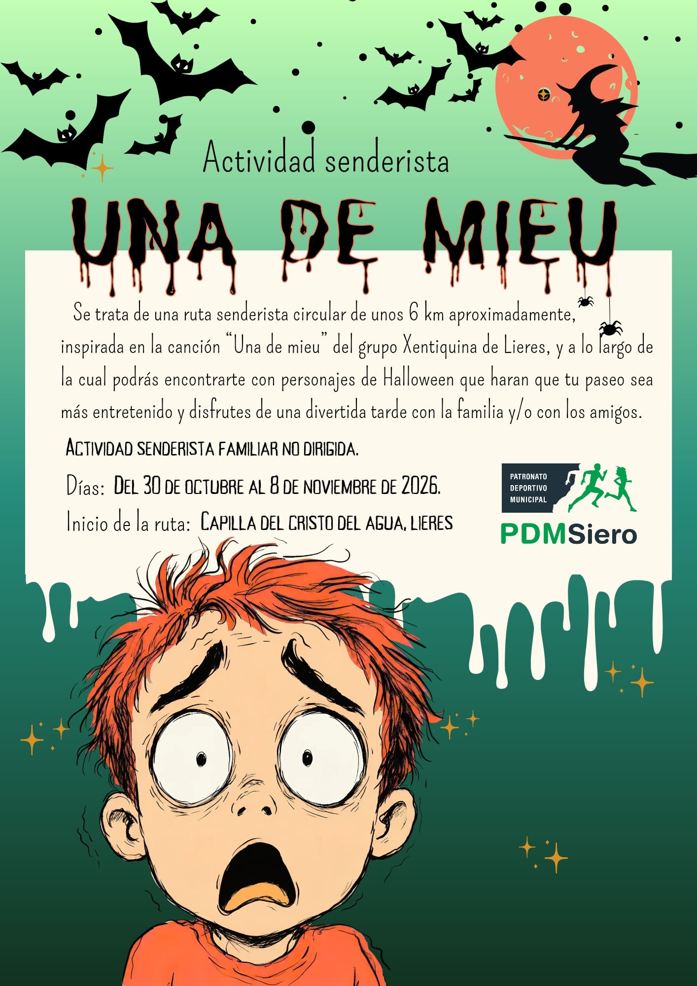 Una de Mieu: una ruta senderista para pasar un miedo divertido