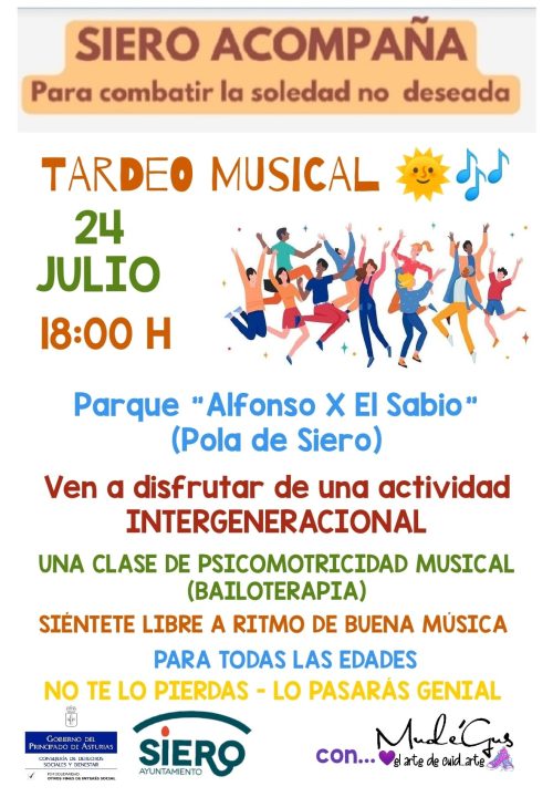 cartel tardeo julio